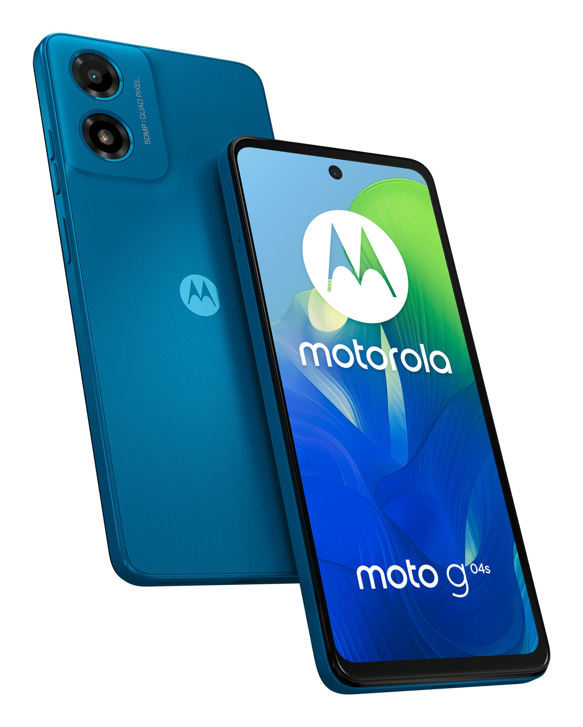 Smartphone Moto G04s 64GB 4GB RAM Dual SIM Satin Blue "VX840023267253" — miniatură