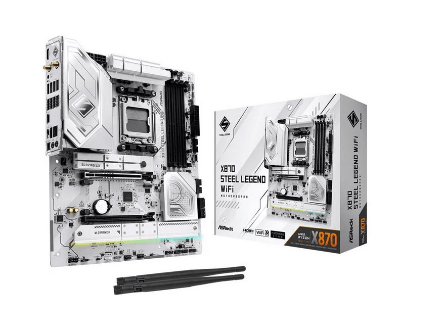 MB Asrock X870 STEEL LEGEND WIFI AM5 "X870 STEEL LEGEND WIFI"