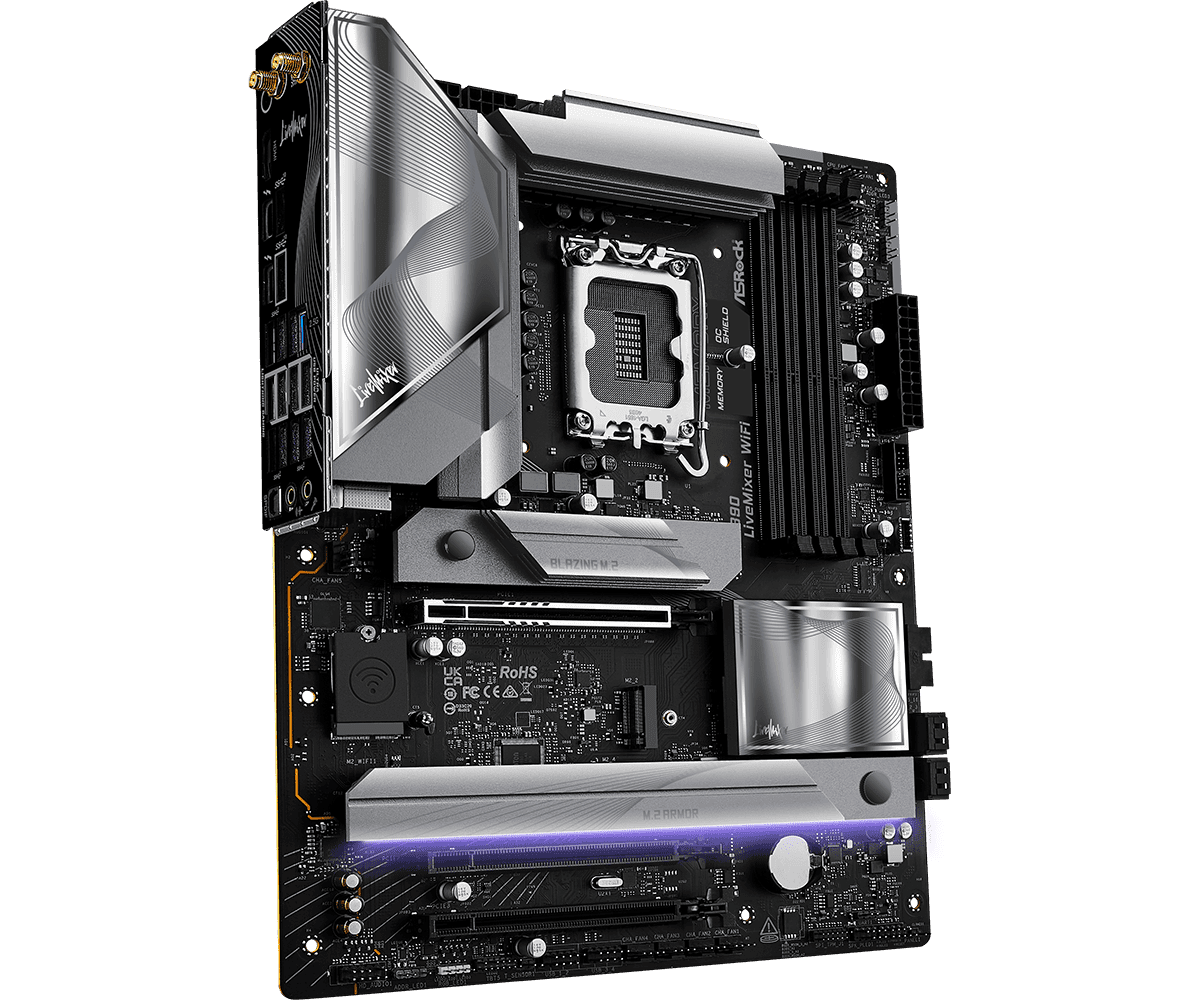 MB Asrock Z890 LIVEMIXER WIFI LGA1851 "Z890 LIVEMIXER WIFI" — miniatură