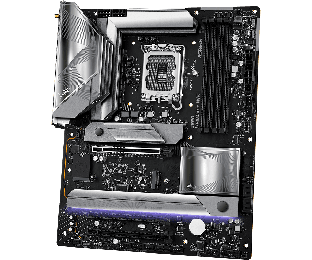 MB Asrock Z890 LIVEMIXER WIFI LGA1851 "Z890 LIVEMIXER WIFI" — miniatură