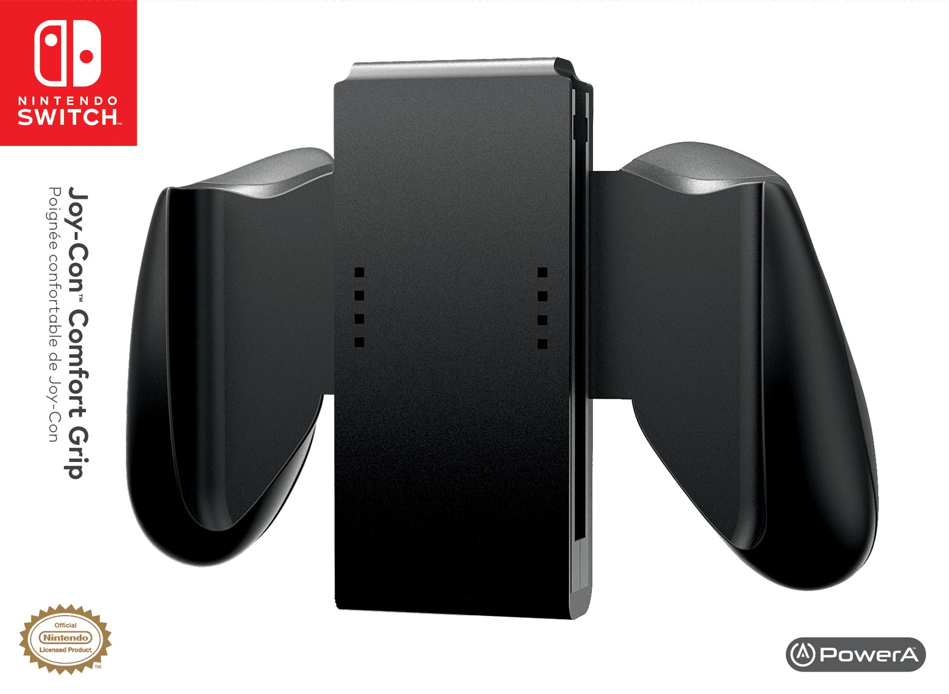 SUPORT controller PowerA, pentru Nintendo Switch JOY-CON, negru, "1501064-01" — miniatură