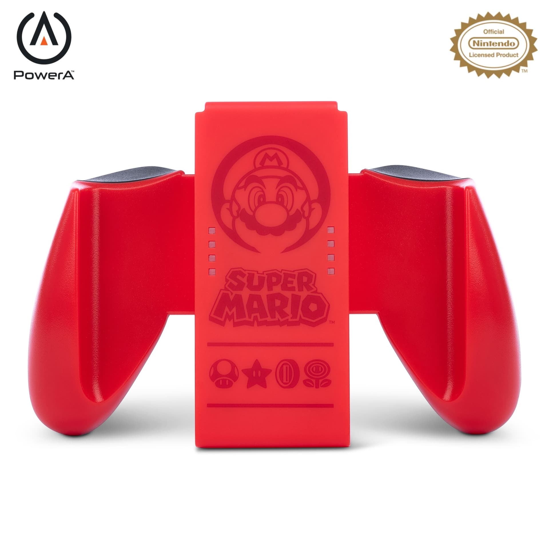 SUPORT controller PowerA, pentru Nintendo Switch JOY-CON, Super Mario, rosu, "NSAC0058-02" — miniatură