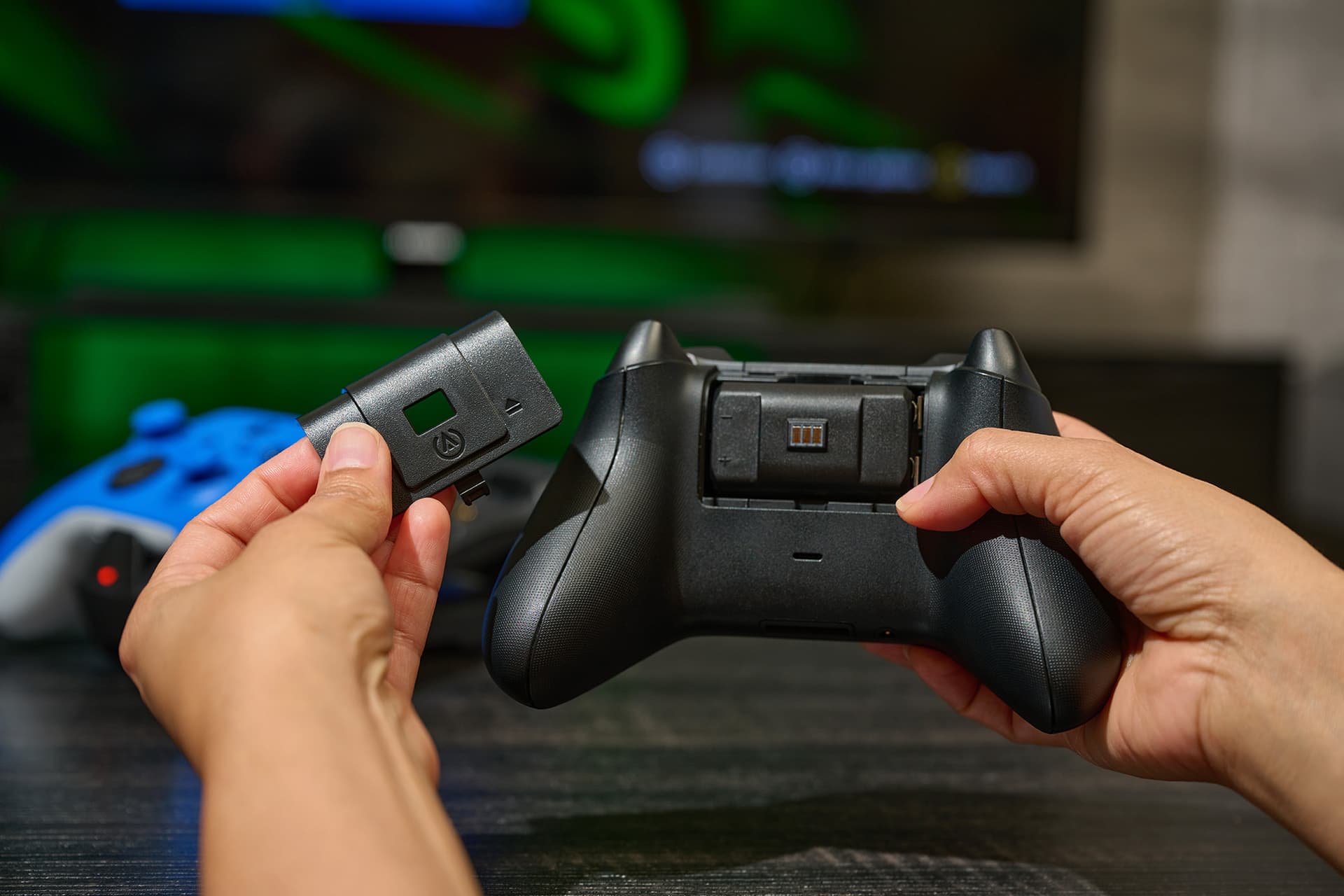 STATIE de incarcare PowerA, dubla, pentru XBOX serie X/ S, XBOX ONE, negru, "1519564-01" — miniatură