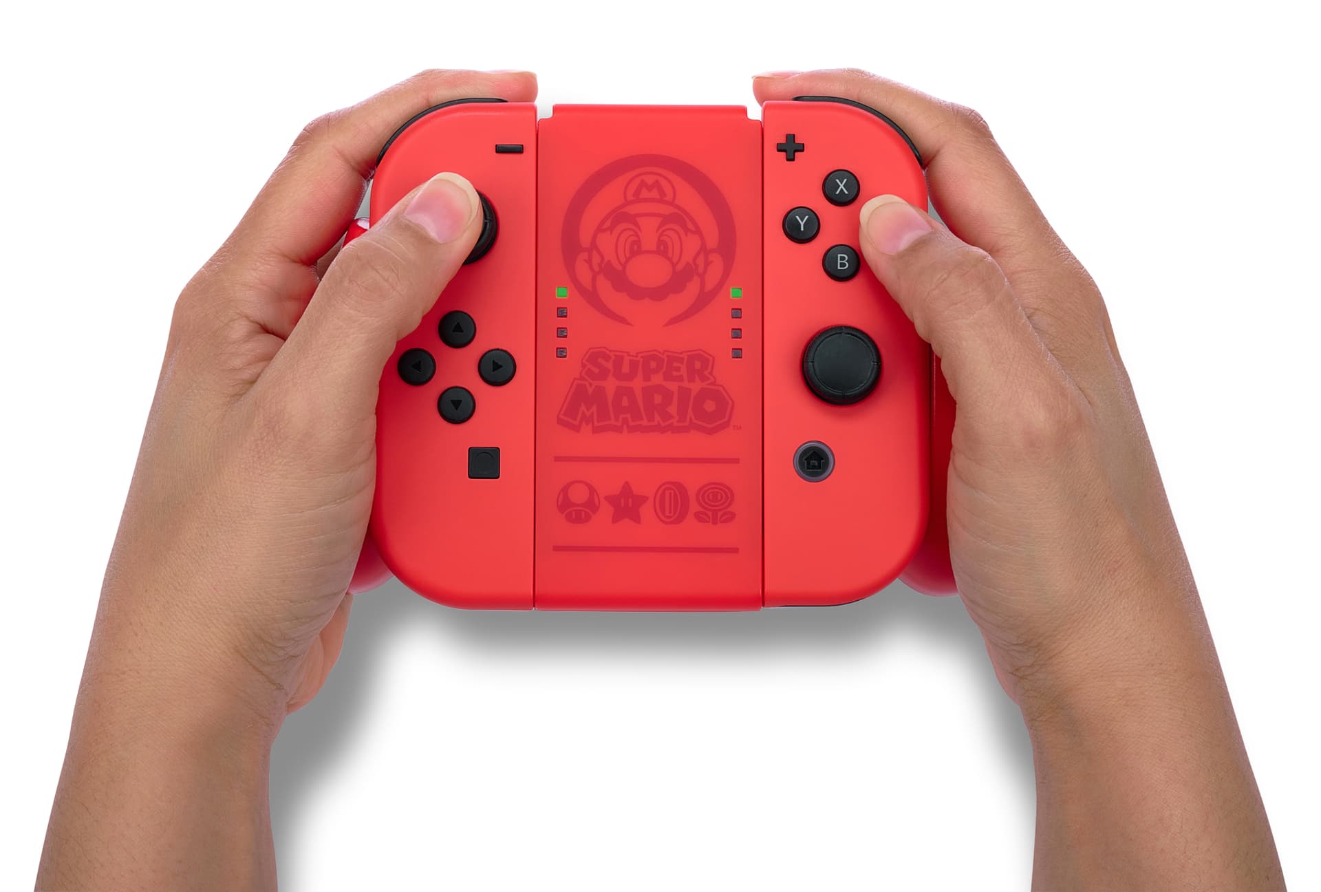 SUPORT controller PowerA, pentru Nintendo Switch JOY-CON, Super Mario, rosu, "NSAC0058-02" — miniatură