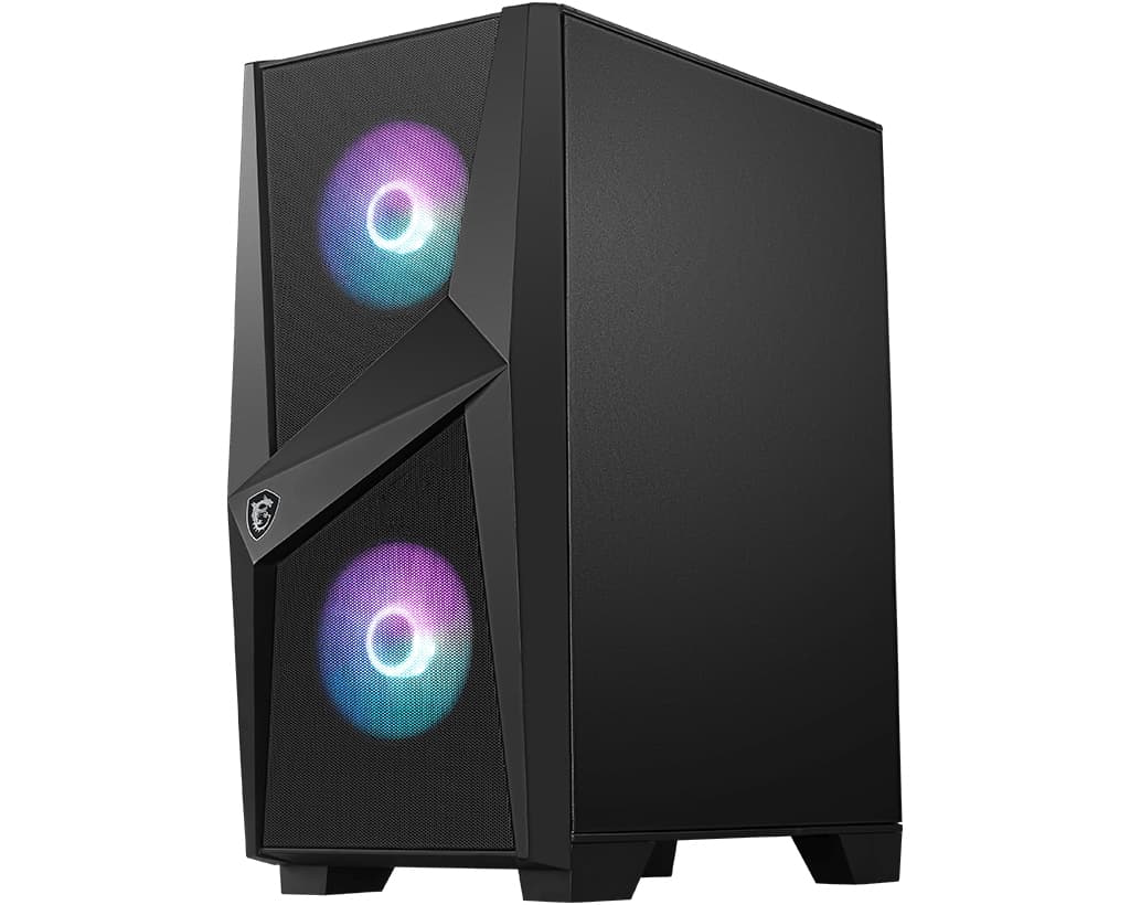 Carcasa MSI MAG FORGE 100R, tower case&nbsp;(black, tempered glass) "306-7G03R21-809" — miniatură