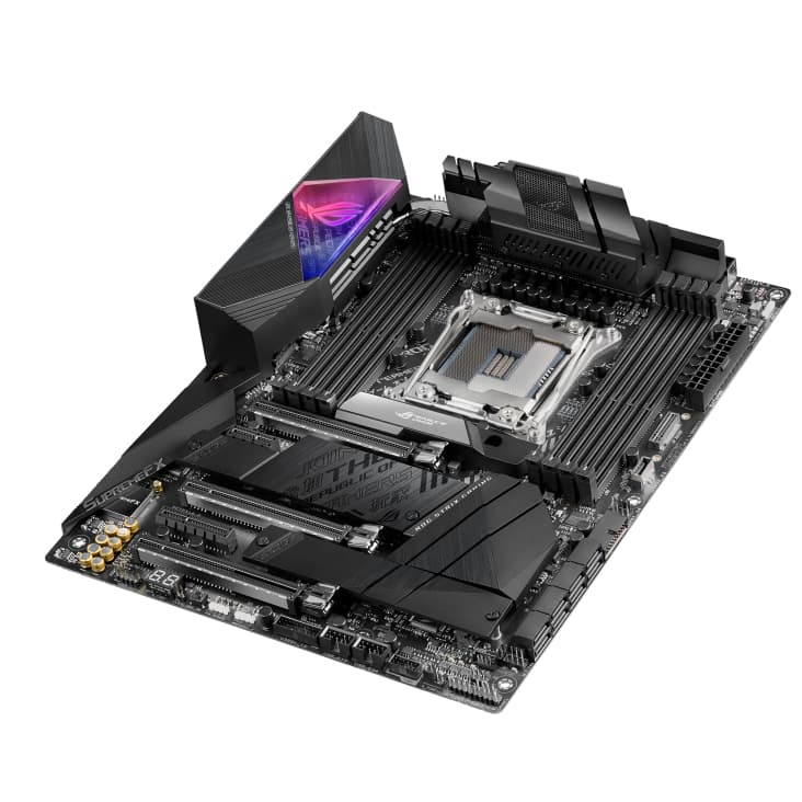 Placa de baza ROG STRIX X299-E GAMING II - motherboard - ATX - LGA2066 Socket - X299 "90MB11A0-M0EAY0" — miniatură