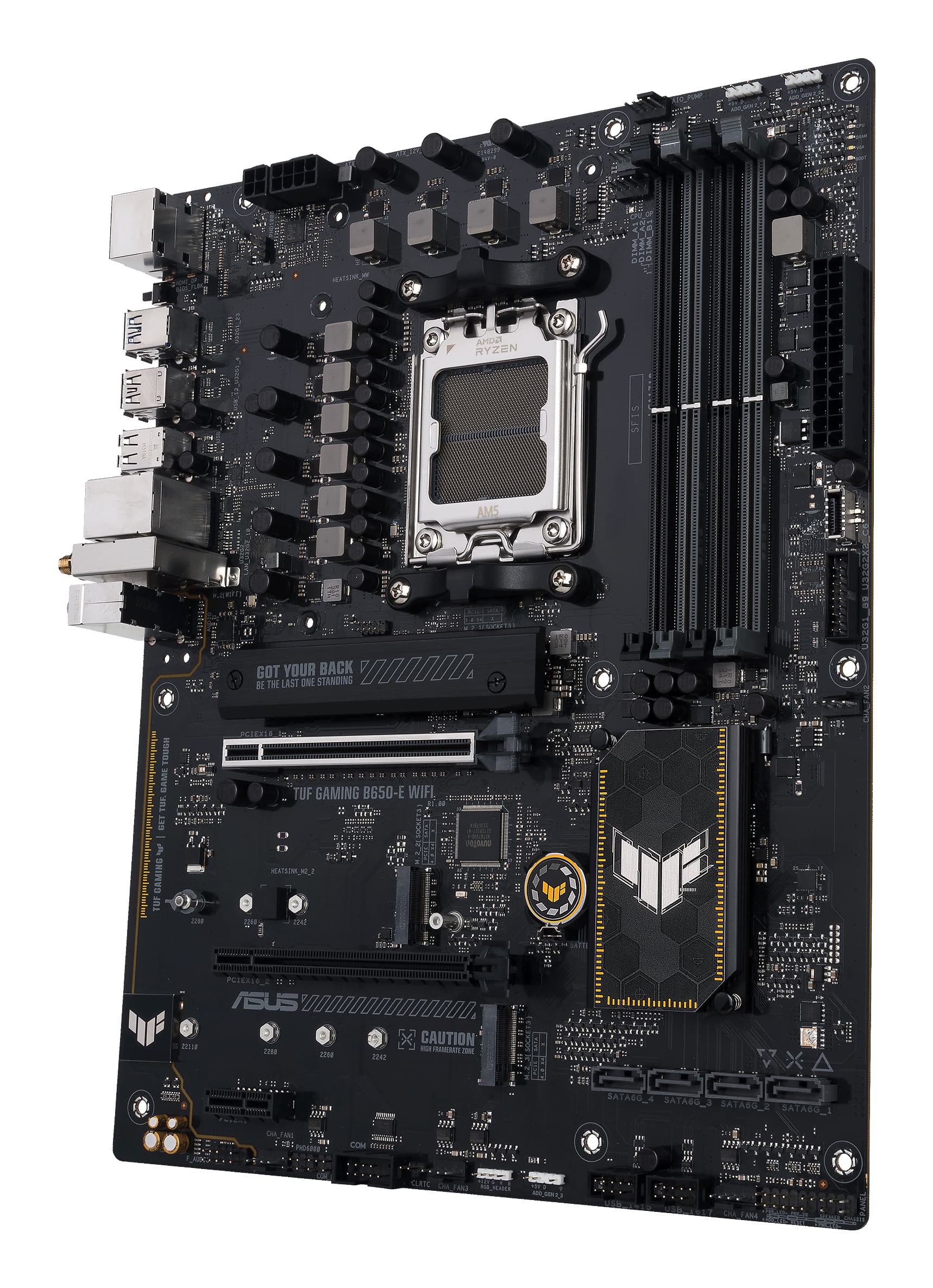 Placa de baza TUF GAMING B650-E WIFI - motherboard - ATX - Socket AM5 - AMD "90MB1GT0-M0EAY0" — miniatură