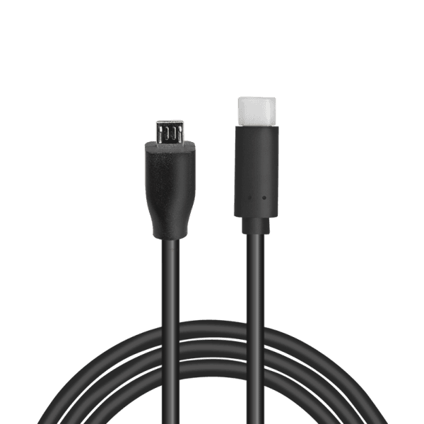 CABLU alimentare si date LOGILINK, pt. smartphone, USB 2.0, USB Type-C (T) la Micro-USB (T), 0.5m, 2x ecranat, conectori placati cu nichel, negru, "CU0196"