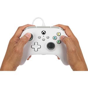 CONTROLLER PowerA, cu fir, pentru XBOX series X/ S, alb, "1519365-02" — miniatură