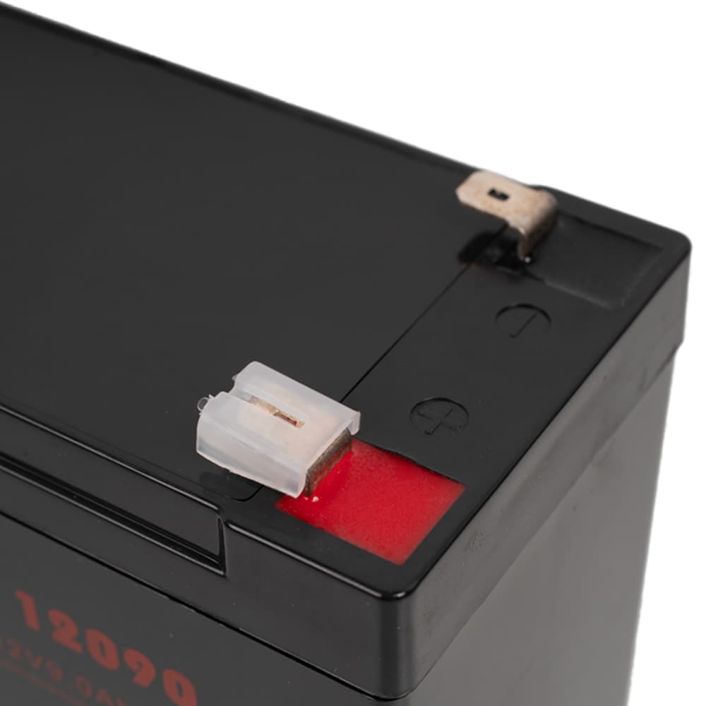 ACUMULATOR UPS SPACER 12V / 9Ah, dimensiuni: 151x66x96mm, inaltime+terminal: 102mm, terminal F2(T2), SP-BAT-12V9AH, "SP-BAT-12V9AH" — miniatură