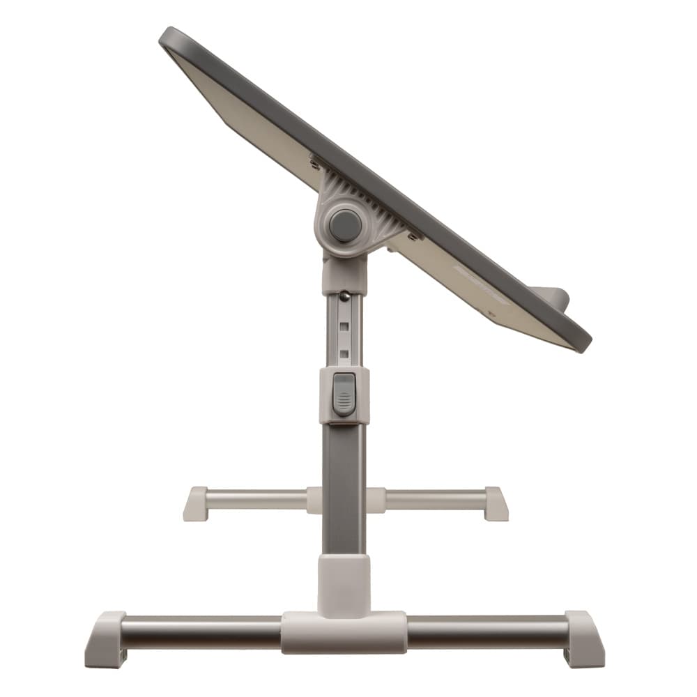MASUTA SPACER notebook 17", 52x30x1.2cm, inaltime reglabila 24-32cm, inclinare ajustabila pana la 30grade, stopper laptop, armrest/opritor mouse silicon crem, "SPNS-TABLE" — miniatură