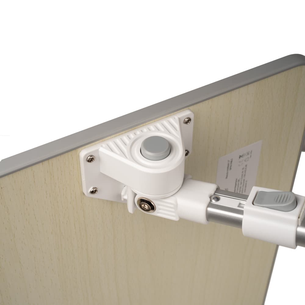 MASUTA SPACER notebook 17", 52x30x1.2cm, inaltime reglabila 24-32cm, inclinare ajustabila pana la 30grade, stopper laptop, armrest/opritor mouse silicon crem, "SPNS-TABLE" — miniatură