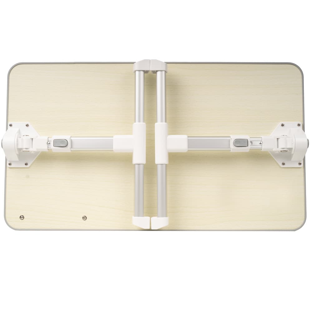 MASUTA SPACER notebook 17", 52x30x1.2cm, inaltime reglabila 24-32cm, inclinare ajustabila pana la 30grade, stopper laptop, armrest/opritor mouse silicon crem, "SPNS-TABLE" — miniatură