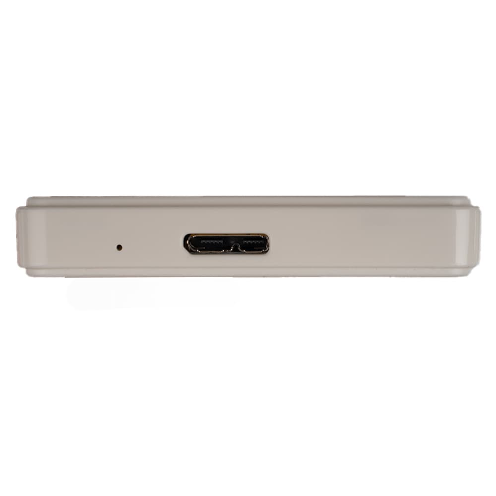 RACK extern SPACER, pt HDD/SSD, 2.5 inch, S-ATA, interfata PC USB 3.0, Husa piele sintetitca, plastic, Alb, "SPR-25612W" — miniatură