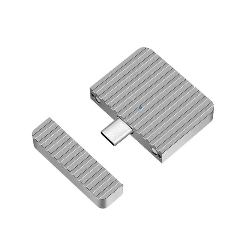 RACK extern LOGILINK, pt. SSD, M.2, M.2 PCIe NVME, interfata PCIe NVMe USB-C 3.2, aluminiu, argintiu, "UA0423"