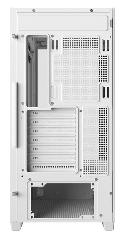 CARCASA DeepCool "CG580", middle tower, gaming, fara sursa, suporta 10xfan, USB 3.2 gen1 x 2, audio+mic, 7 sloturi expansiune, alb, "R-CG580-WHNDA0-G-1" — miniatură