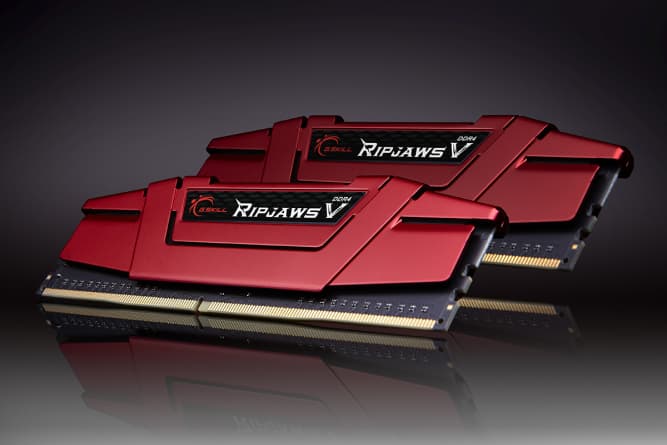 Memorie Ripjaws V, DDR4, 16 GB, 2133 MHz, CL15, kit "F4-2133C15D-16GVR" — miniatură