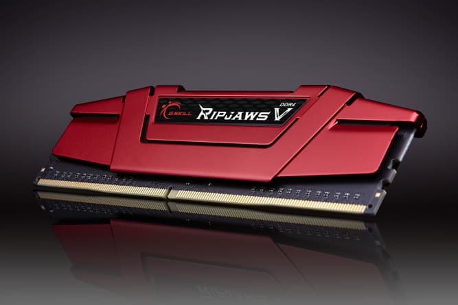 Memorie Ripjaws V, DDR4, 16 GB, 2133 MHz, CL15, kit "F4-2133C15D-16GVR" — miniatură