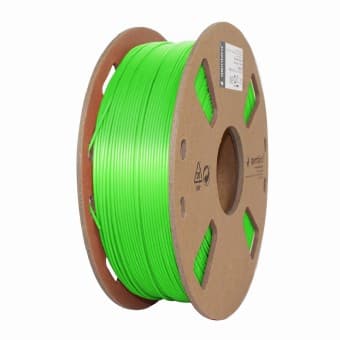 FILAMENT GEMBIRD pt. imprimanta 3d, PLA+, 1.75mm diamentru, 1Kg / bobina, aprox. 330m, topire 195-235 grC, green, "3DP-PLA+1.75-02-G"