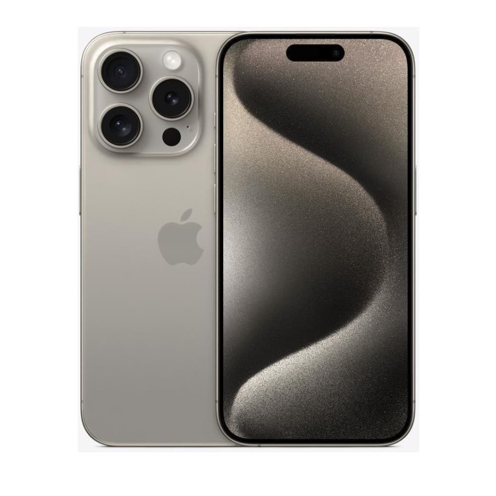 Smartphone iPhone 15 Pro 256GB 8GB RAM 5G Natural Titanium "MTV53"
