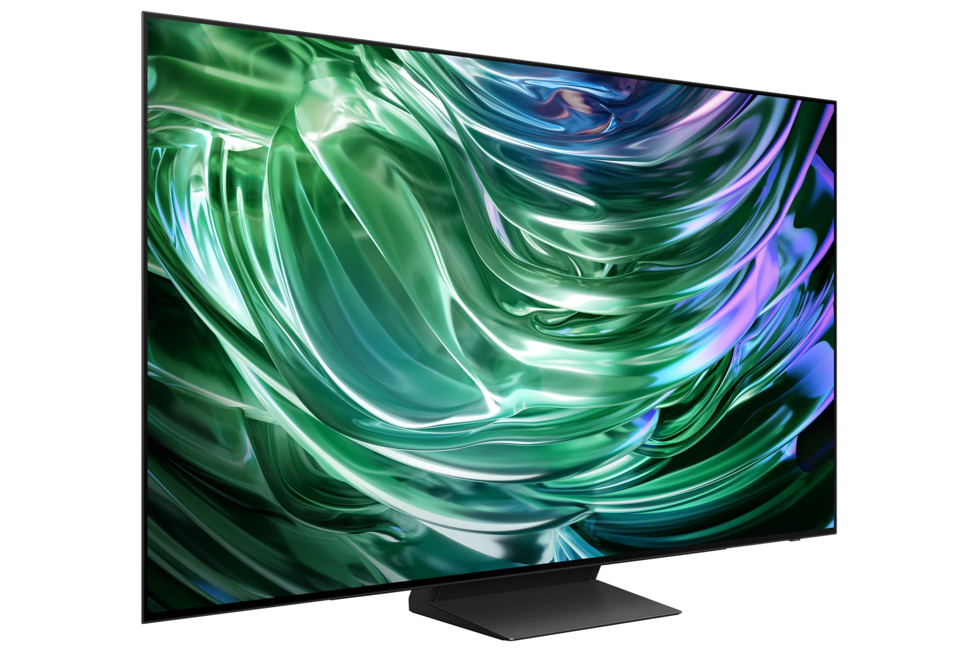 TV SAMSUNG 77" OLED S90D 4K Smart AI "QE77S90DA" — miniatură