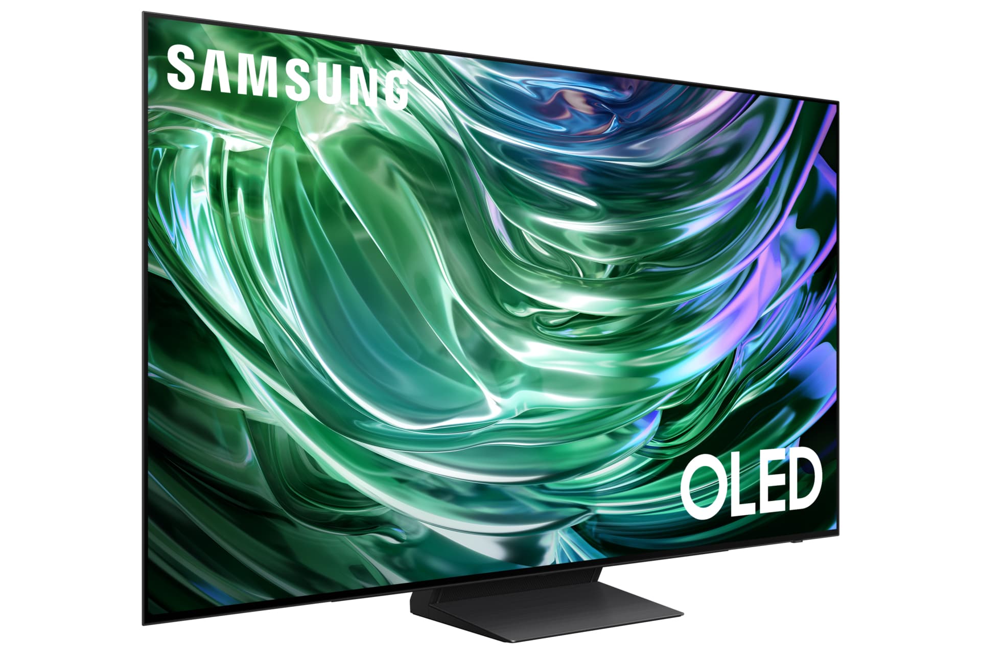 TV SAMSUNG 77" OLED S90D 4K Smart AI "QE77S90DA" — miniatură
