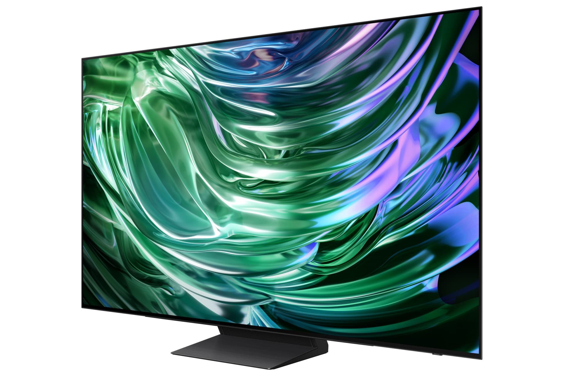 TV SAMSUNG 77" OLED S90D 4K Smart AI "QE77S90DA" — miniatură