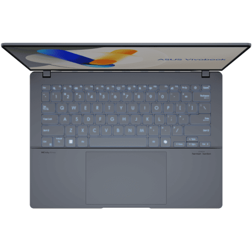 ASUS Vivobook S14 OLED Intel Core Ultra 5 226V 14inch WUXGA OLED 16GB 1TB M.2 NVMe PCIe 4.0 SSD Intel Arc W11P 2Y Mist Blue "S5406SA-QD106X" ( — miniatură