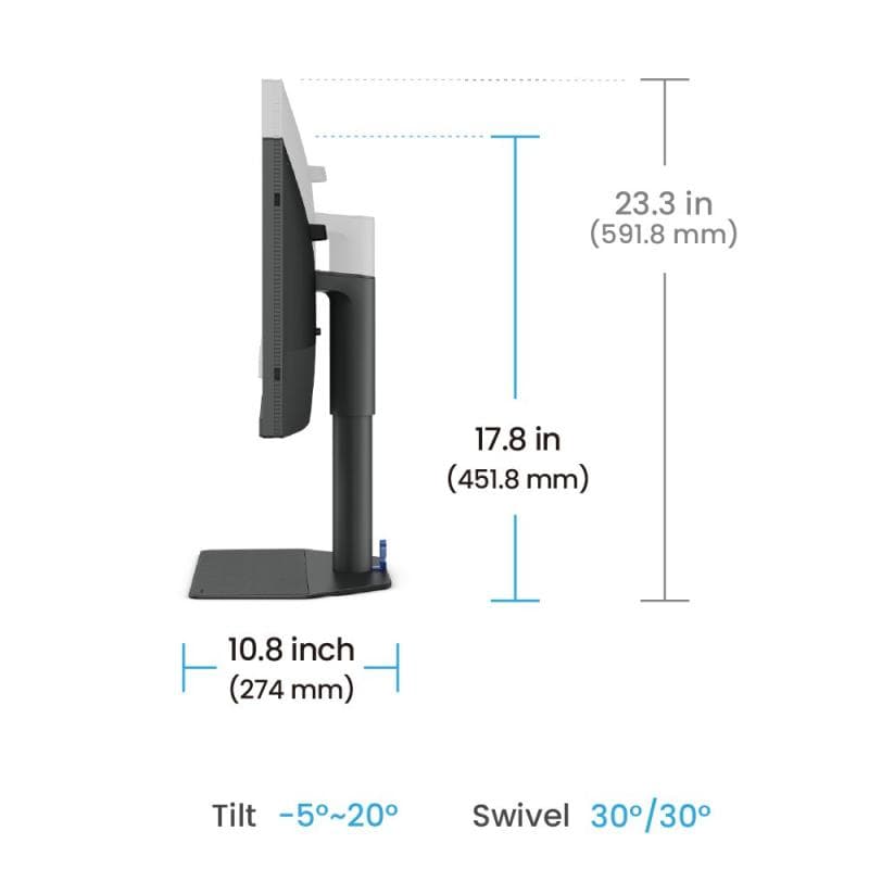 Monitor BenQ 24.2" SW242Q "SW242Q" — miniatură