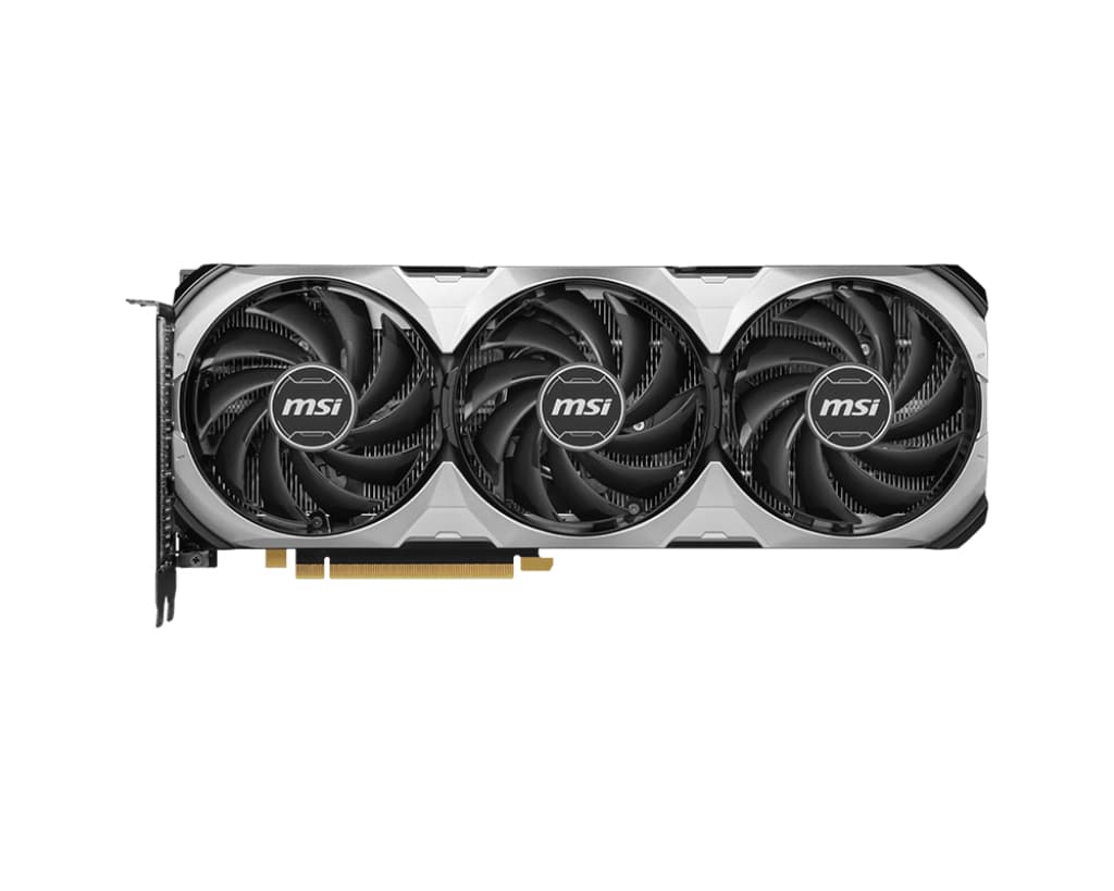 Placa video NVIDIA GeForce RTX 4060 Ti VENTUS 3X E OC 8GB, GDDR6, 128bit, Negru/Alb "V515-065R" — miniatură
