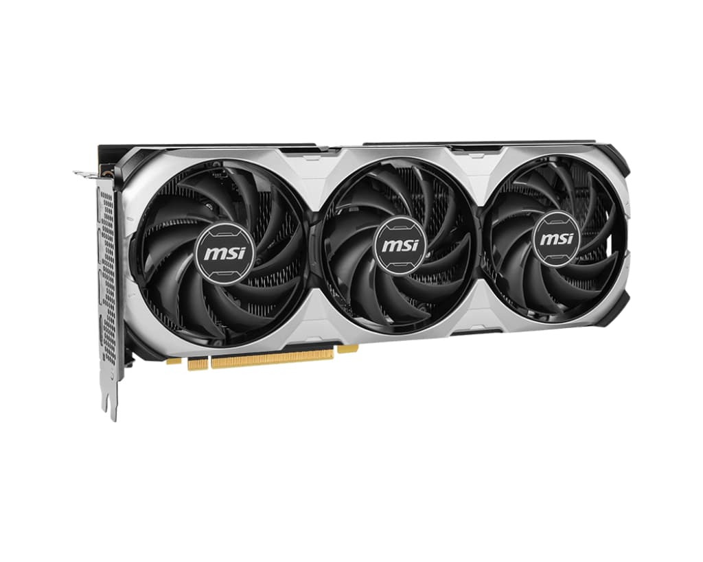 Placa video NVIDIA GeForce RTX 4060 Ti VENTUS 3X E OC 8GB, GDDR6, 128bit, Negru/Alb "V515-065R" — miniatură
