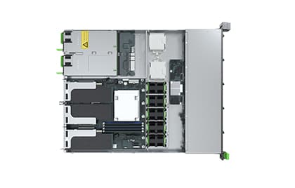 Fujitsu PRIMERGY RX1330 M5, Intel Xeon E-2336, 1x 16GB DDR4, 4xSFF, 1x500W, 1Yr "VFY:R1335SC021IN" — miniatură