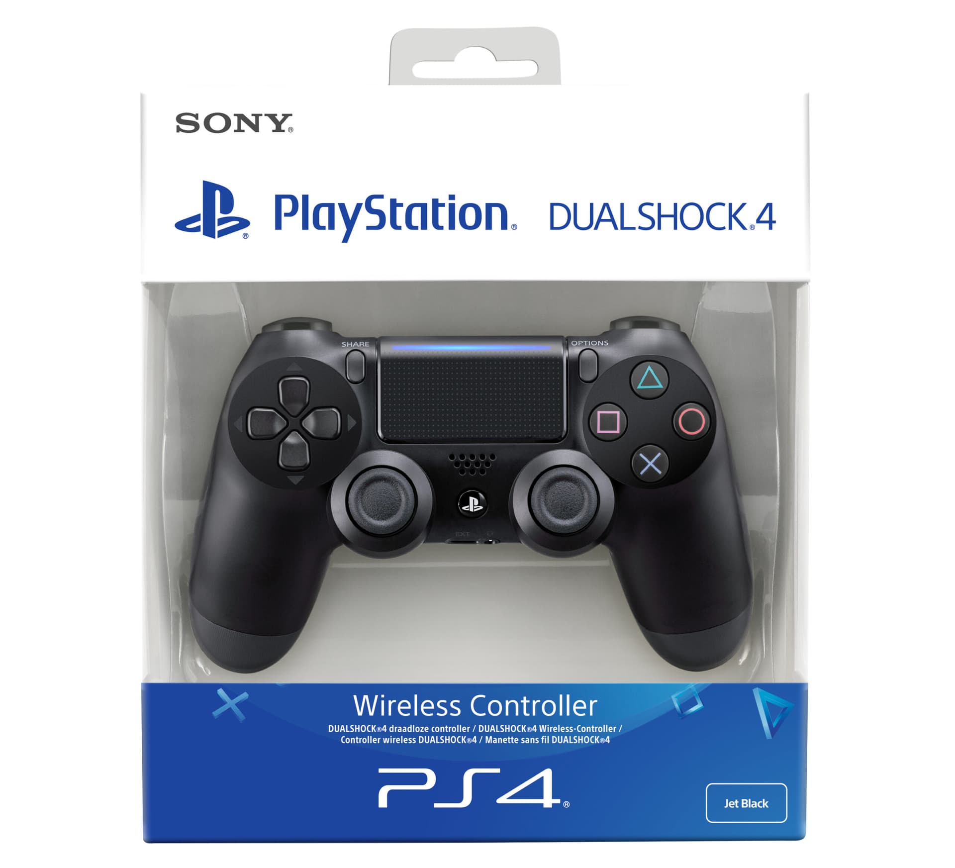 SONY PS4 Dual Shock - Wireless Controller - V2 - schwarz "154624" 46500676 — miniatură