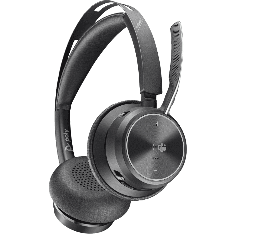 Casti Poly Voyager Focus certificata Microsoft Teams, conectare prin USB A, negru, "77Y85AA" — miniatură