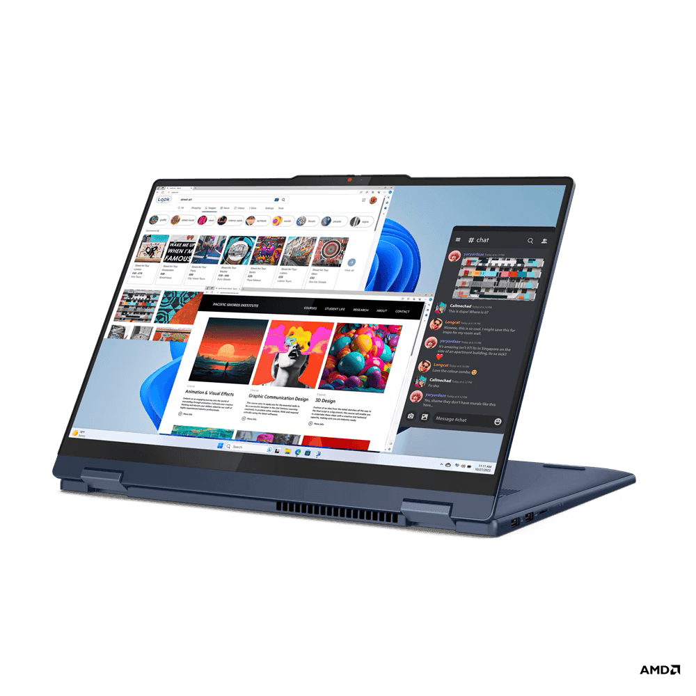 IP 5 2-in-1 16T R5 8645HS 16 512 UMA W11 "83DS001BRM" ( — miniatură