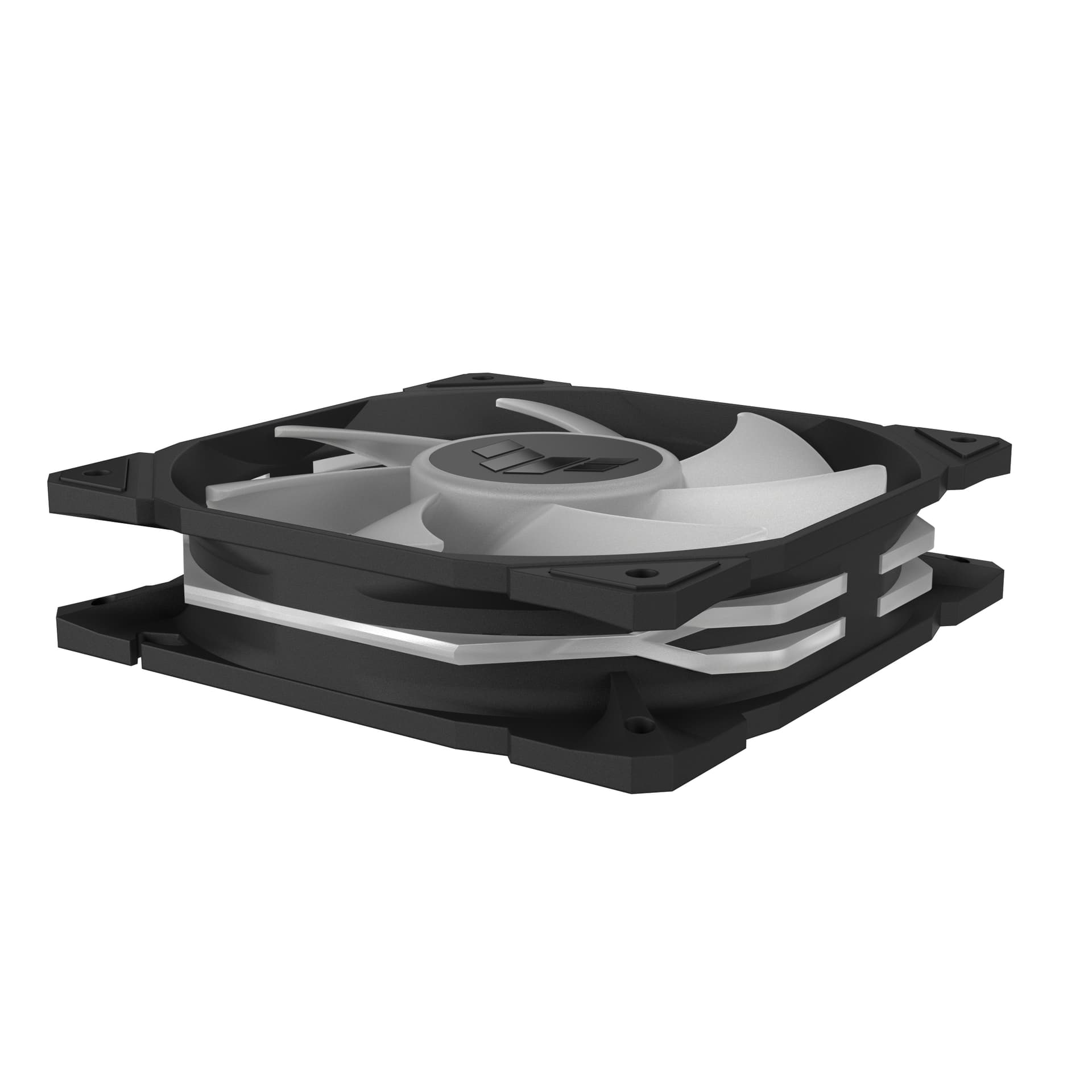 ASUS TUF GAMING TR120 ARGB, case fan (black/transparent) "90DA0090-B09000" — miniatură
