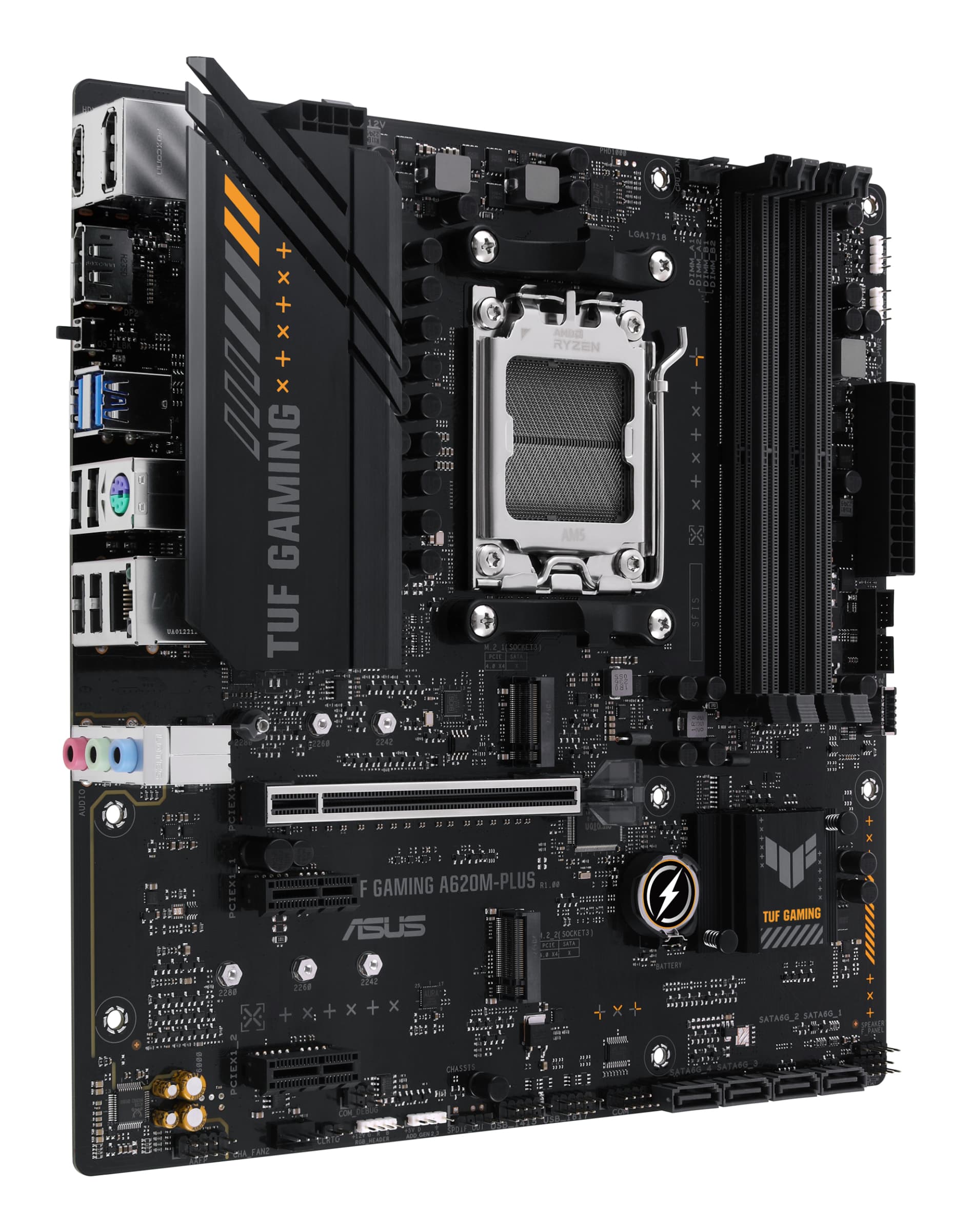 Placa de baza TUF GAMING A620M-PLUS, AMD A620, Socket AM5, mATX "90MB1EZ0-M0EAY0" — miniatură