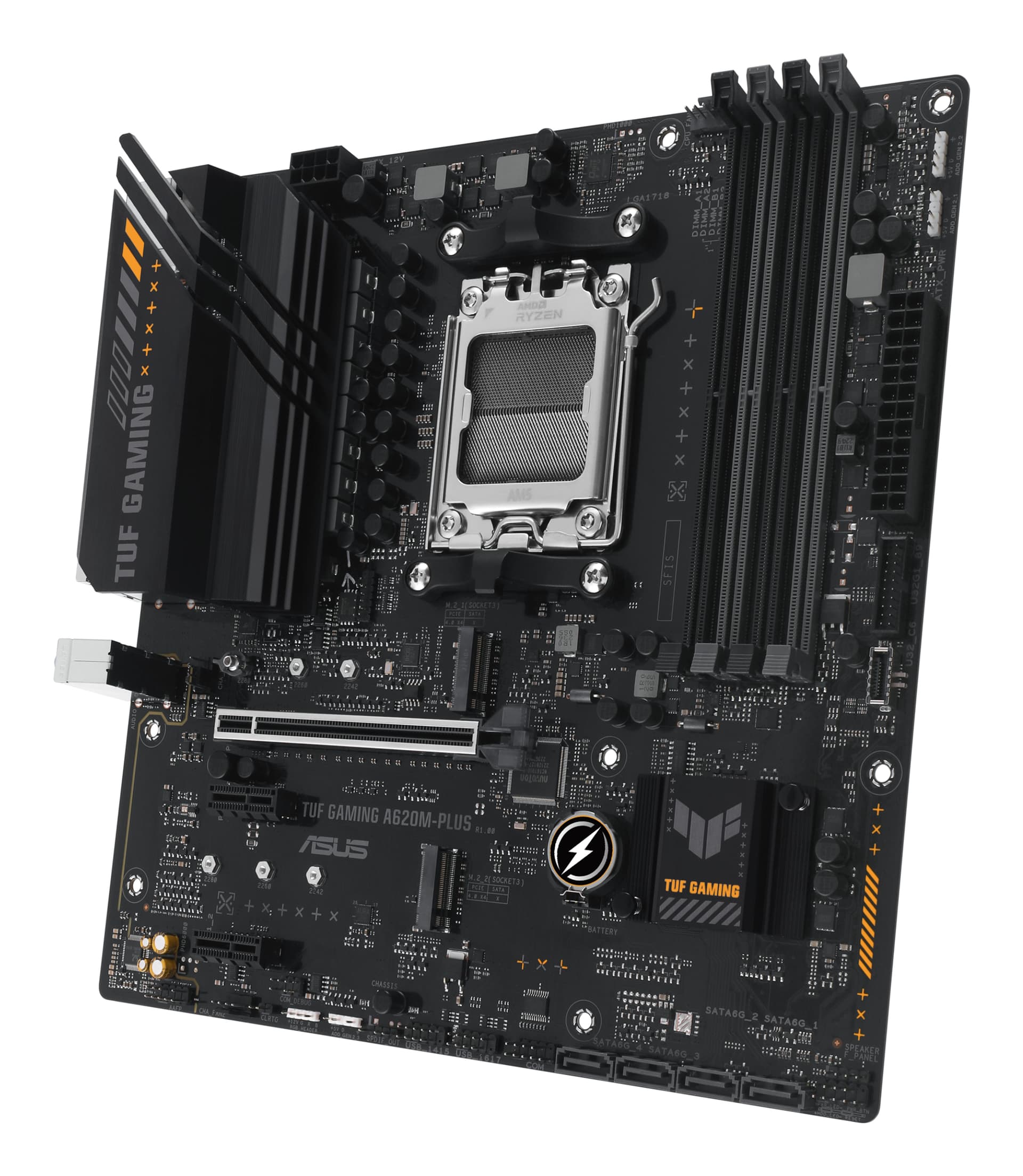 Placa de baza TUF GAMING A620M-PLUS, AMD A620, Socket AM5, mATX "90MB1EZ0-M0EAY0" — miniatură