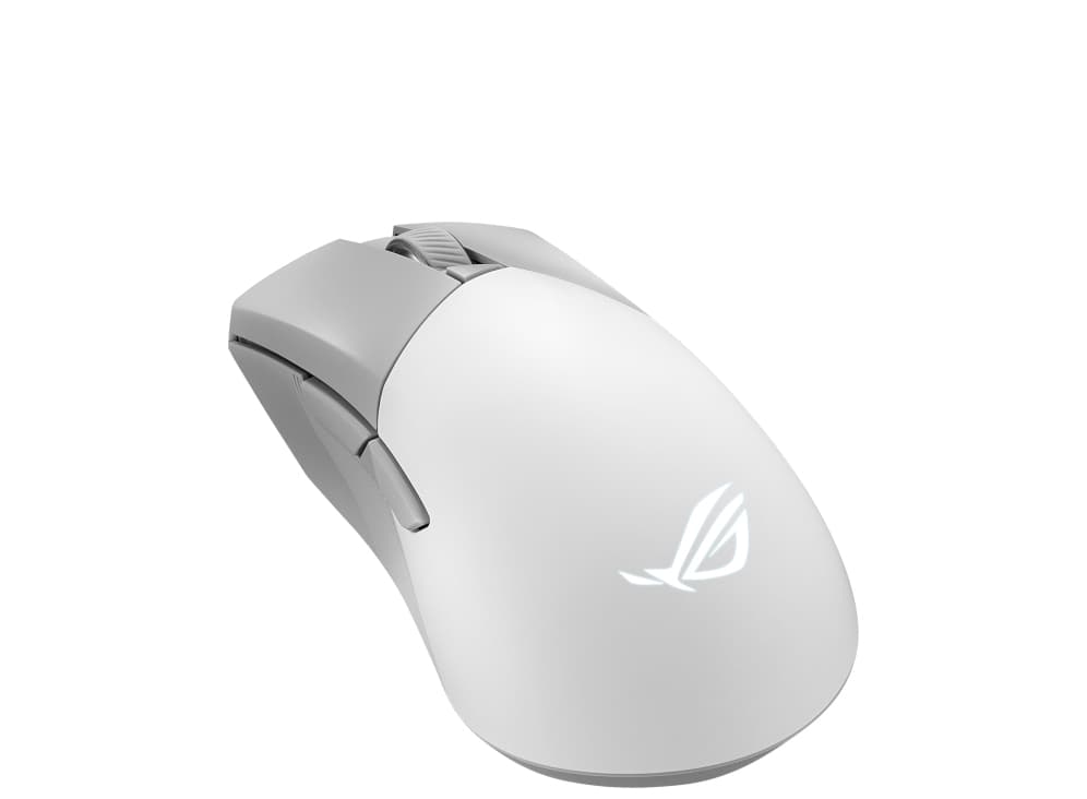 Mouse ROG Gladius III Wireless Aimpoint, gaming mouse,36000 dpi, 6 butoane, Alb,Optic "90MP02Y0-BMUA10"