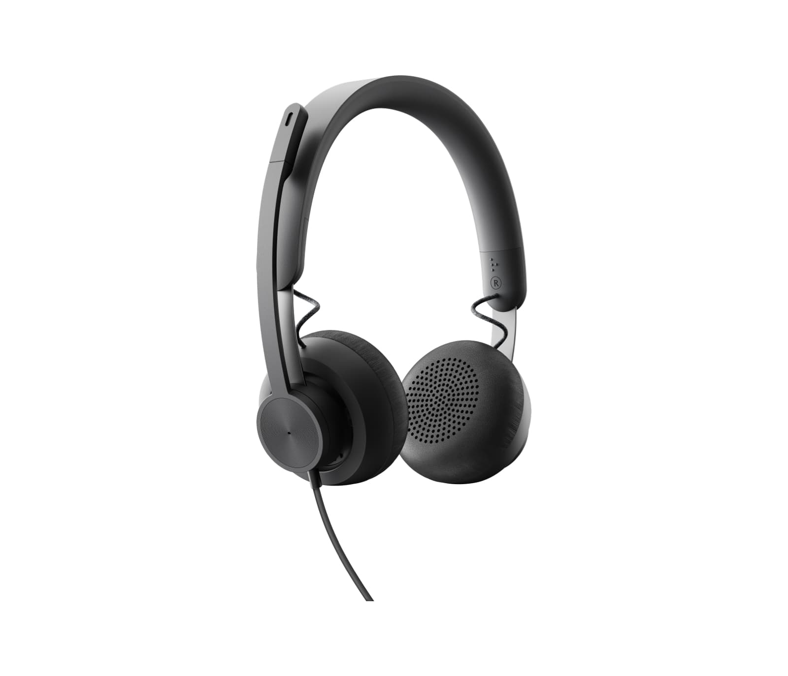 Casti cu microfon Zone 750, USB-A/USB-C, Black "981-001104" — miniatură