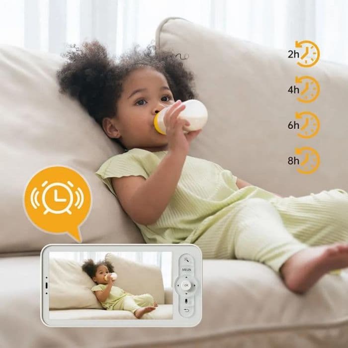 Camera supraveghere bebelusi Arenti, 2K, 3MP, zoom 4X, mini, wireless, microSD max 256GB, detectie miscare si sunet, senzor temp si umiditate, lumina veghe, audio bidirectional, IR 8m, "AInanny-cam" — miniatură
