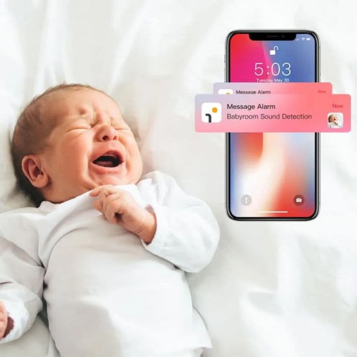 Camera supraveghere bebelusi Arenti, 2K, 3MP, zoom 4X, mini, wireless, microSD max 256GB, detectie miscare si sunet, senzor temp si umiditate, lumina veghe, audio bidirectional, IR 8m, "AInanny-cam" — miniatură
