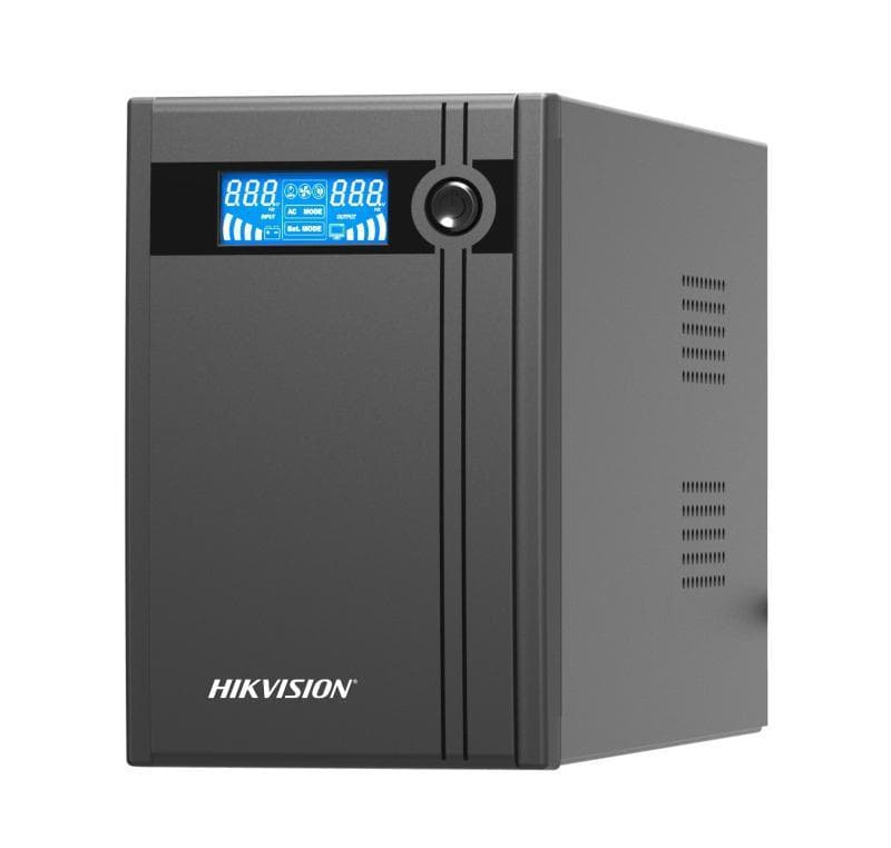 Oversea UPS Hikvision DS-UPS2000; 2000 VA / 1200 W, output voltage range: 210 VAC to 235 VAC, numar outlet: 4, tip baterie: 12 V/9 Ah *2 pcs, port USB "DS-UPS2000"
