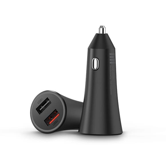 Mi 37W Dual-Port Car Charger Black "GDS4147GL" — miniatură