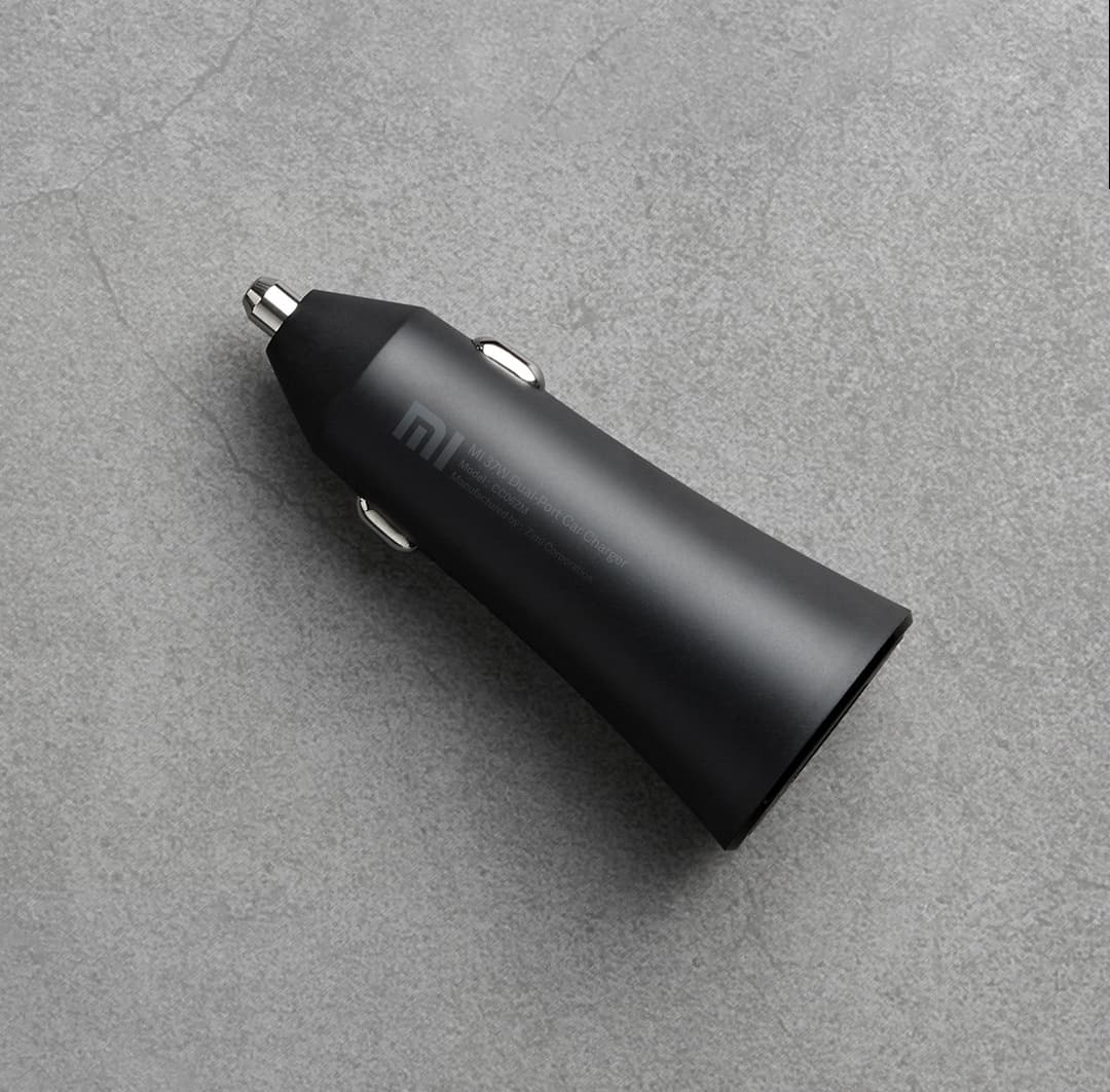 Mi 37W Dual-Port Car Charger Black "GDS4147GL" — miniatură
