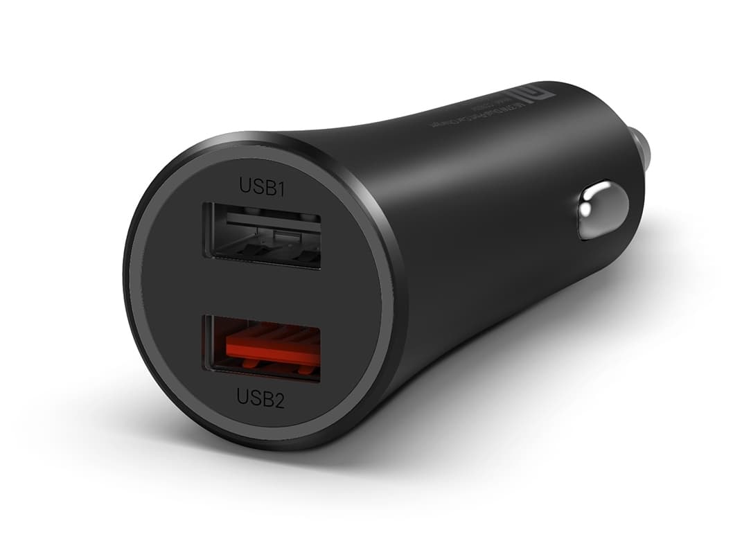 Mi 37W Dual-Port Car Charger Black "GDS4147GL" — miniatură