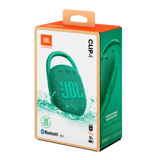 Boxa portabila JBL CLIP 4 Bluetooth Wireless Speaker Eco Green EU "JBLCLIP4ECOGRN" — miniatură