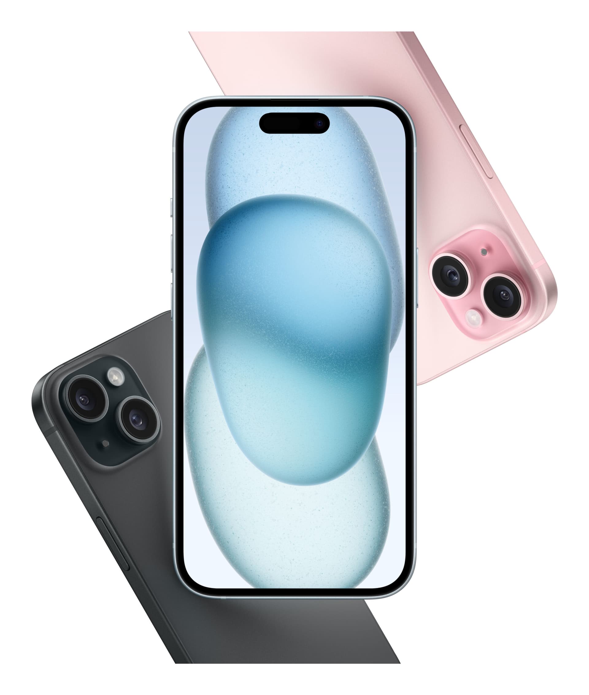Smartphone iPhone 15 256GB 6GB RAM 5G Black "MTP63" — miniatură