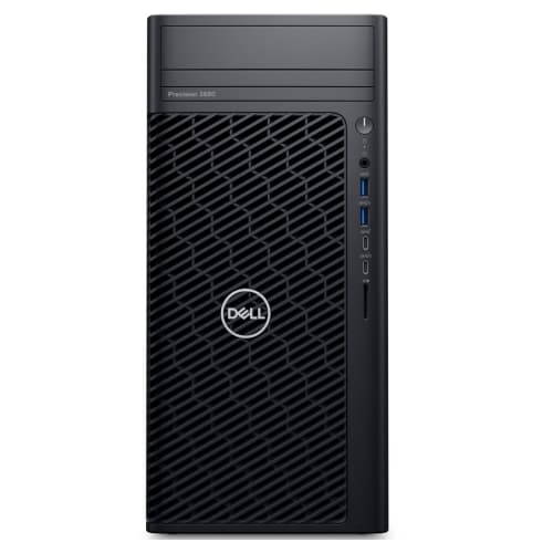 Dell Precision 3680 Tower,Intel Core i7-14700K(3.4GHz/5.6GHz),32GB(2x16)4400MT/s DDR5,1TB SSD,Intel Integrated Graphics,noWi-Fi,Win11Pro,3Yr "N010PT3680MTEMEA_VP_WIN-05" — miniatură