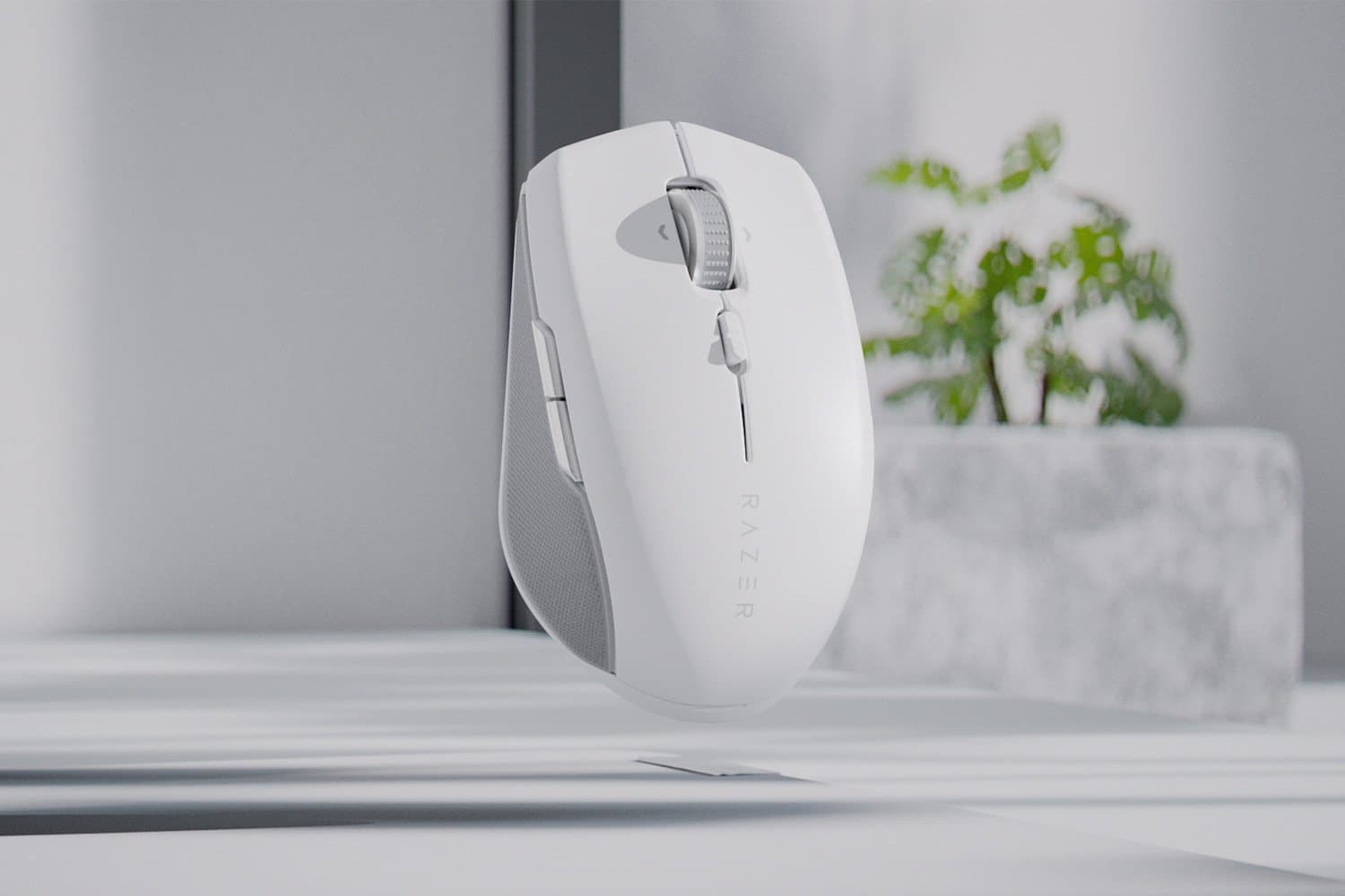 Mouse Pro Click Mini Alb "RZ01-03990100-R3G1" — miniatură